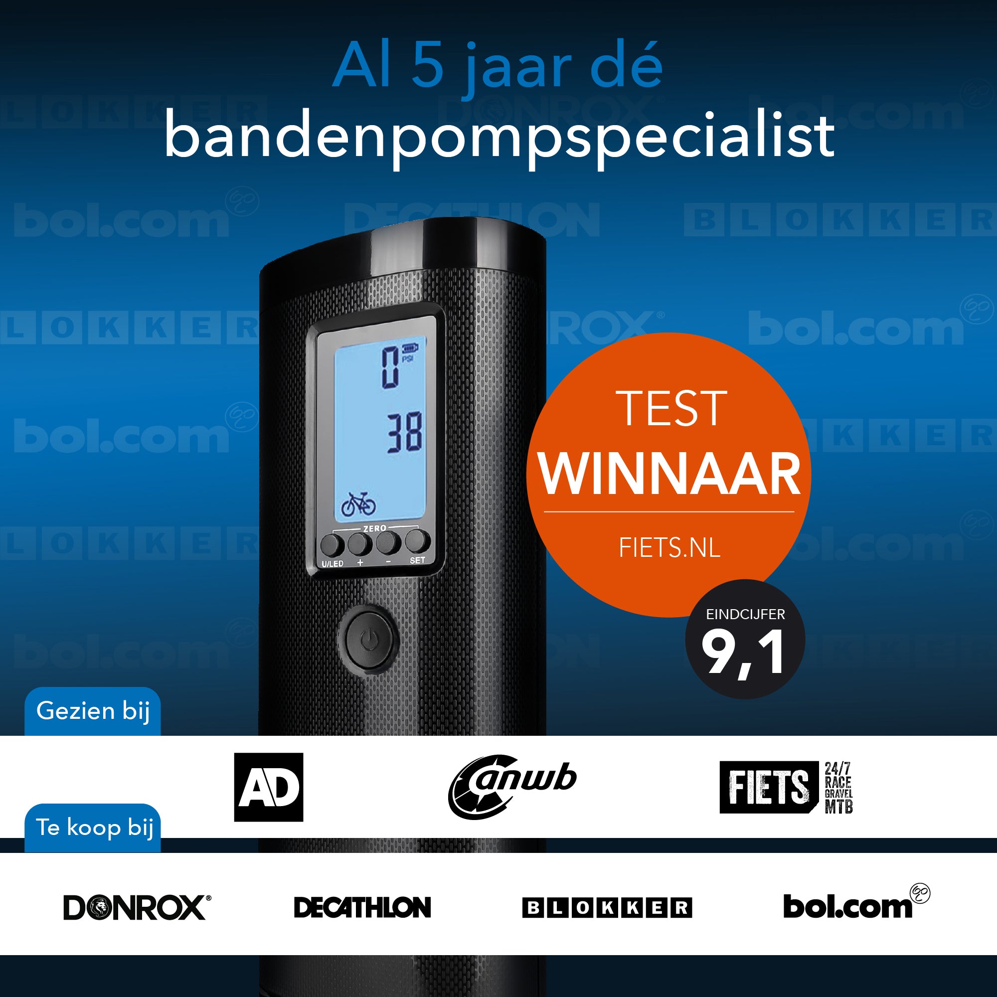 Wat is de beste compacte compressor voor fietsbanden volgens Fiets.nl? Wat is de beste compacte compressor voor fietsbanden volgens Fiets.nl?