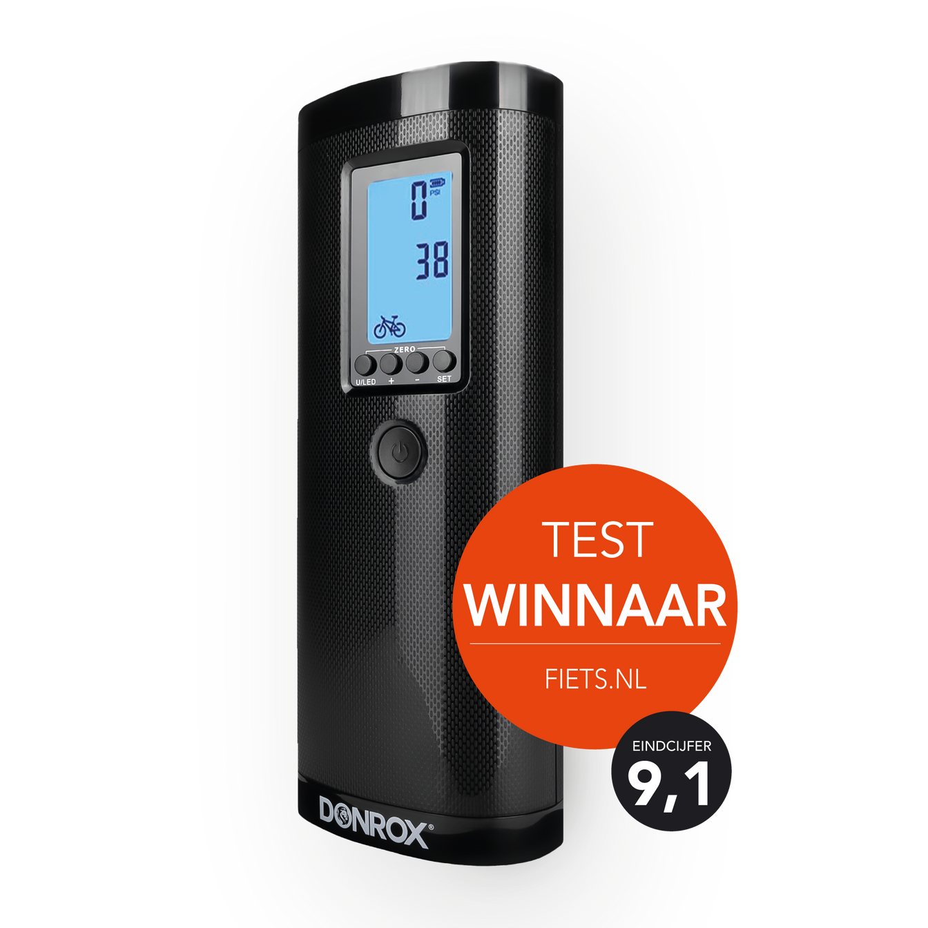 Donrox Ride F511 - Mini compressor en elektrische fietspomp – ideaal voor licht en dagelijks gebruik Donrox Ride F511 - Mini compressor en elektrische fietspomp – ideaal voor licht en dagelijks gebruik