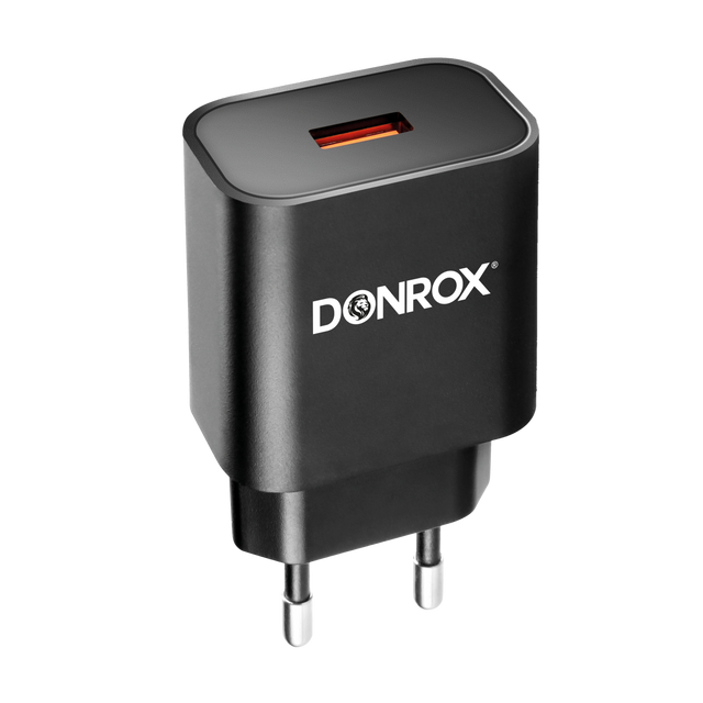 Donrox Charge A201 - 18W oplader voor alle pompen Donrox Charge A201 - 18W oplader voor alle pompen