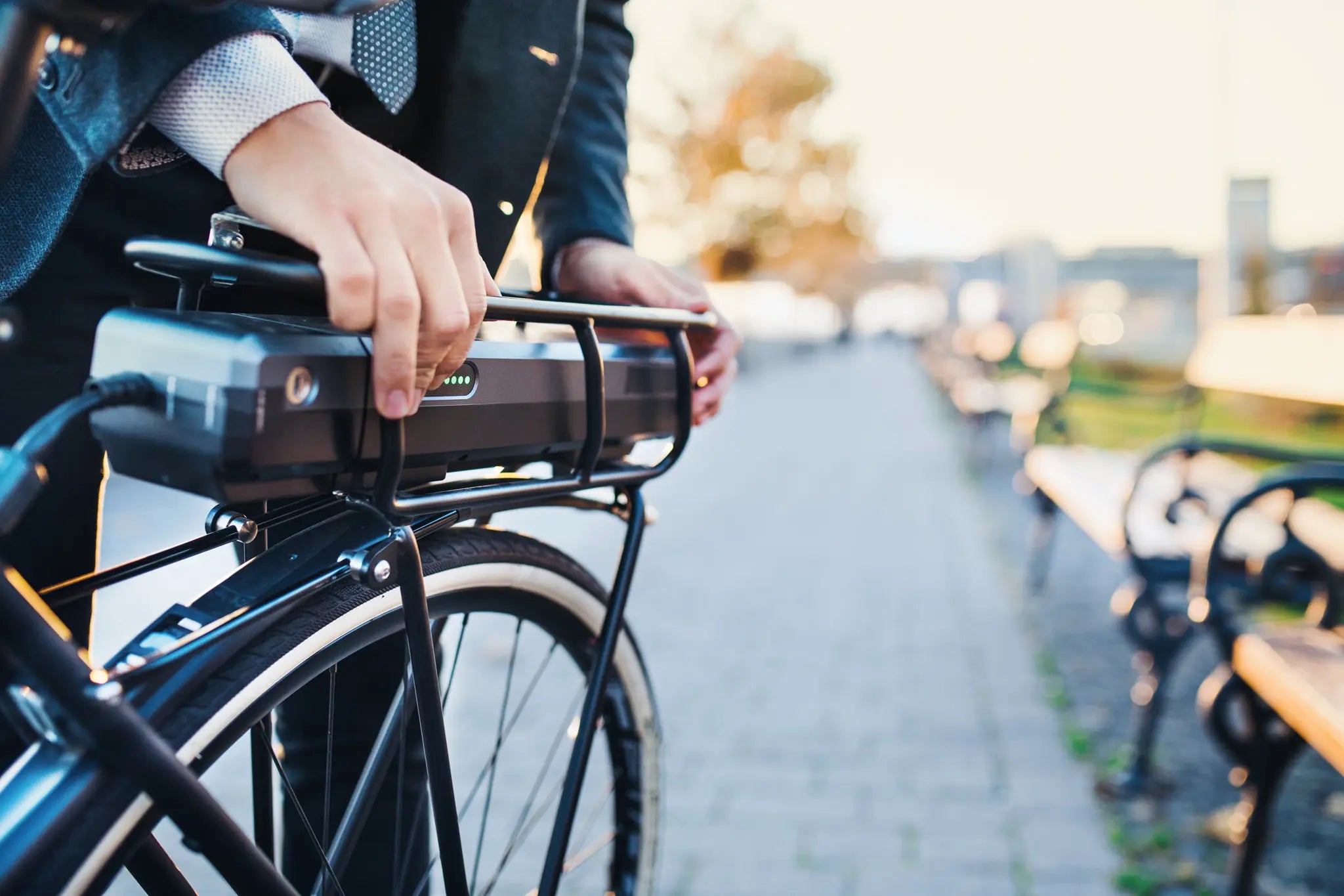 Fietsaccu beveiligen tegen diefstal 