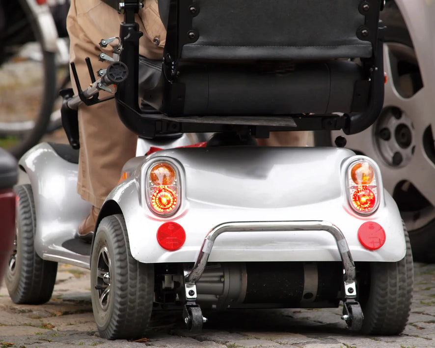 scootmobiel band oppompen 