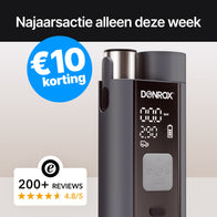 Donrox Ride A924 - Premium 12V compressor en bandenpomp met verwisselbare accu, ons krachtigste model