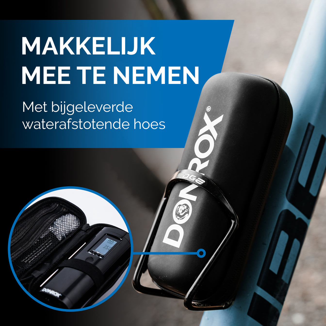 Donrox Ride F511 Premium - Inclusief onderdelenpakket, oplader & fietstas Carbon