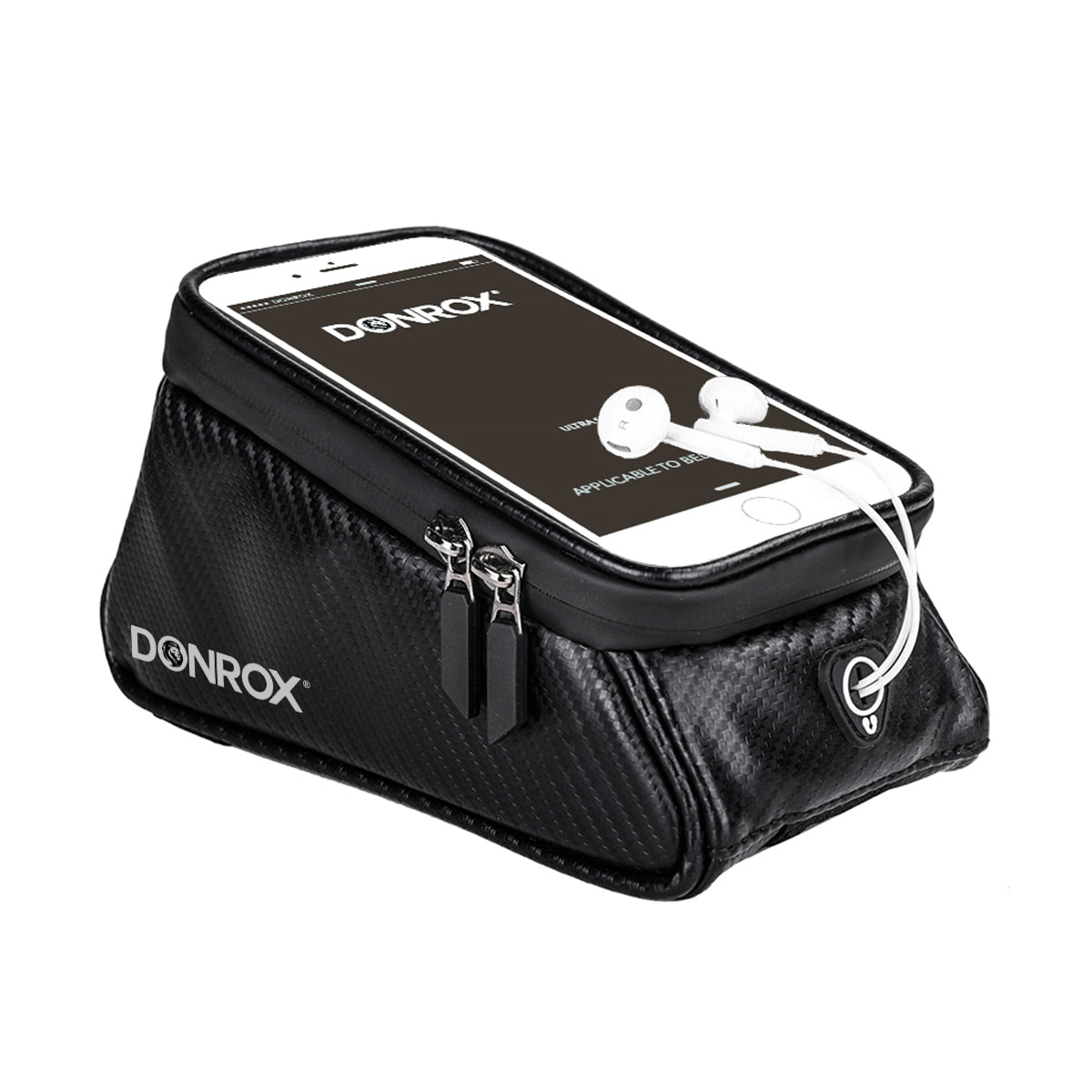 Donrox Ride F500 Carbon - Bicycle bag + phone holder for the F511 &amp; F522