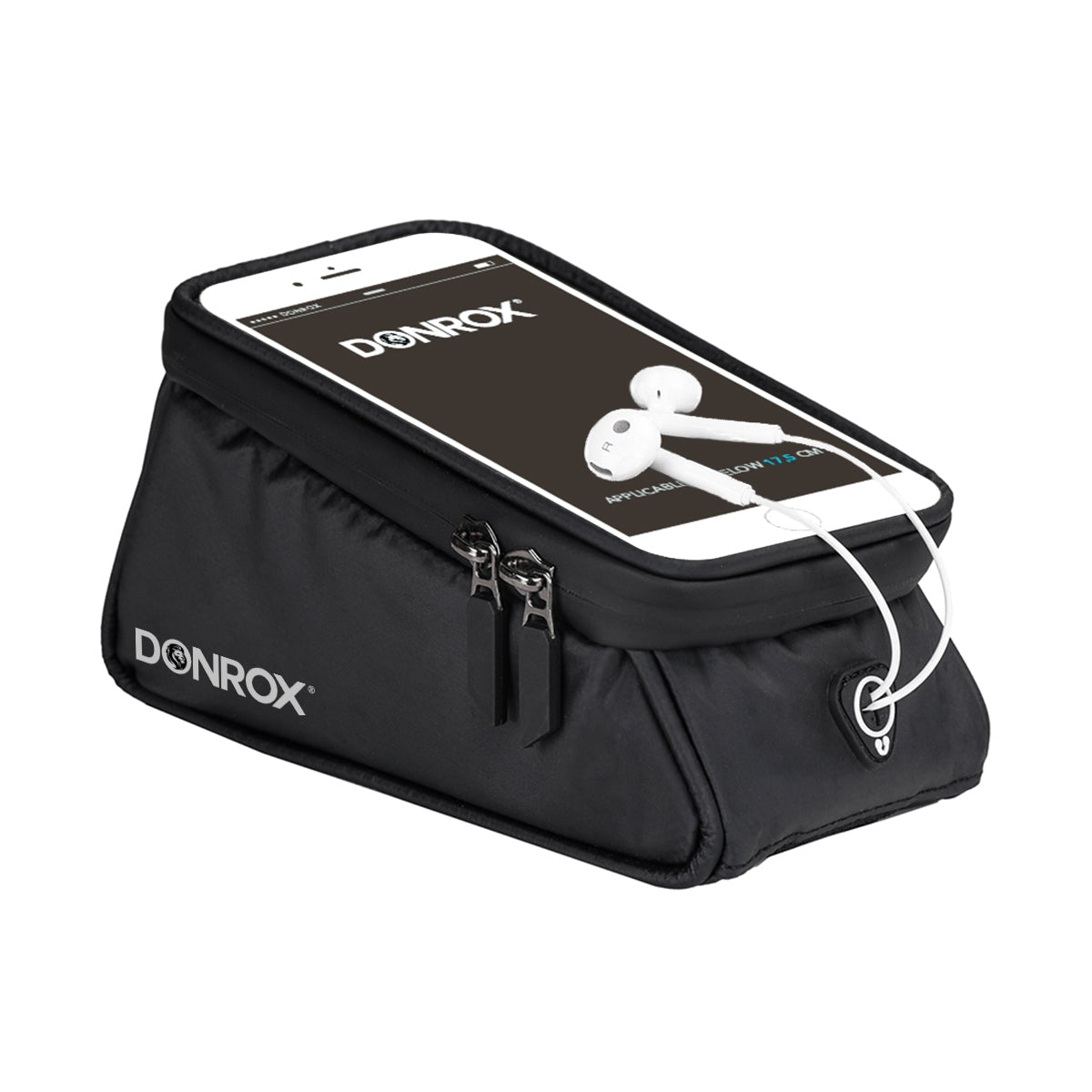 Donrox Ride F500 Mat - - Bicycle bag + phone holder for the F511 &amp; F522 